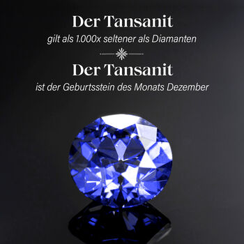 Tansanit Ring - 4,33 ct.