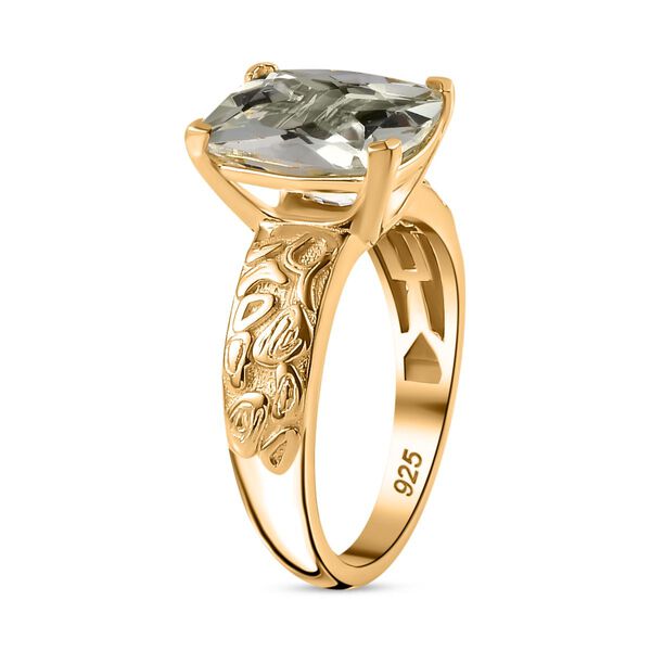 AA Prasiolith Ring - 3,85 ct. image number 5