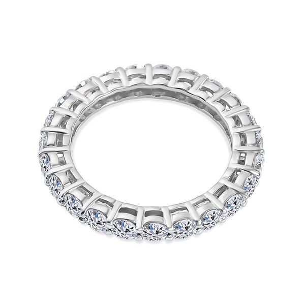 LUXURIANT SGL zertifizierter SI-GH Labor Diamant Ring, 925 Silber rhodiniert - 2 ct. image number 5