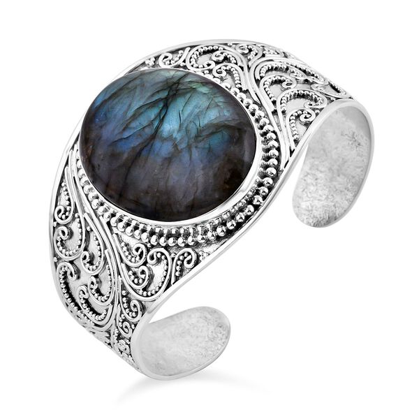 Royal Bali Kollektion - Labradorit Armreif - 72,22 ct. image number 3