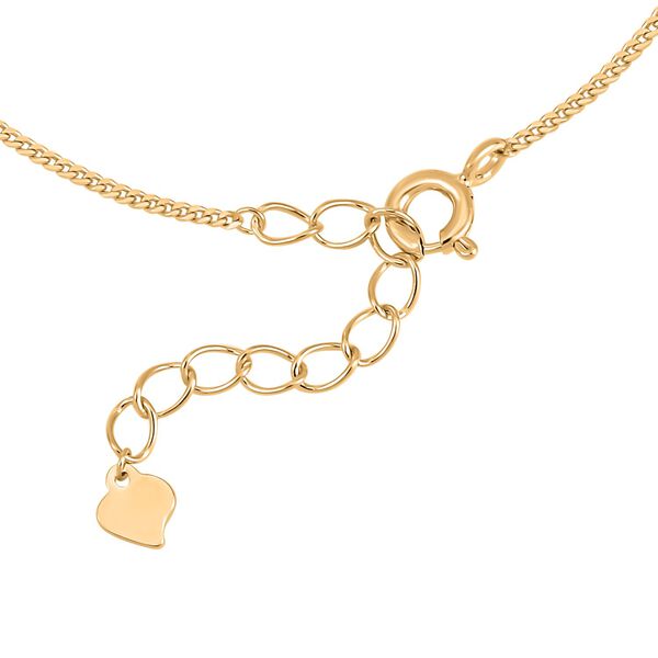 Weiße Muschelkernperle Armband ca. 18.5 cm 925 Silber vergoldet image number 2