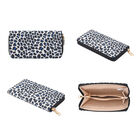 Passage - 4er-Set, Handtasche, Crossbody Tasche, Clutch und Brieftasche mit weissem Leoparden Muster image number 6