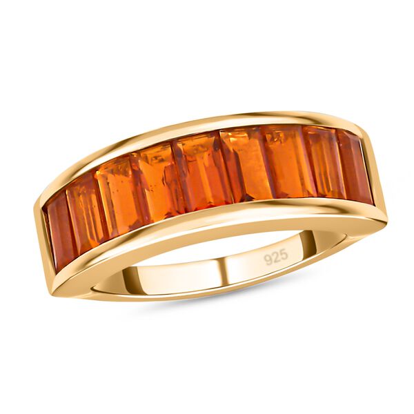 Purpurroter Feueropal-Ring, 925 Silber Gelbgold Vermeil  ca. 1,45 ct image number 4