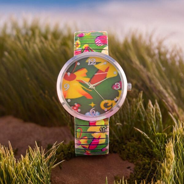 Reiner Edelstahl Uhren Flexibles cm ca. 47,30g image number 1