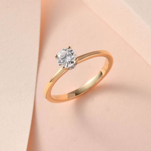 ILIANA Diamant Ring in 750 Gold - 0,50 ct. image number 1