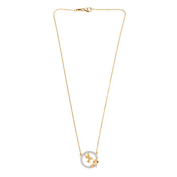 D'Joy Moissanit 45cm Halskette - 0,87 ct.