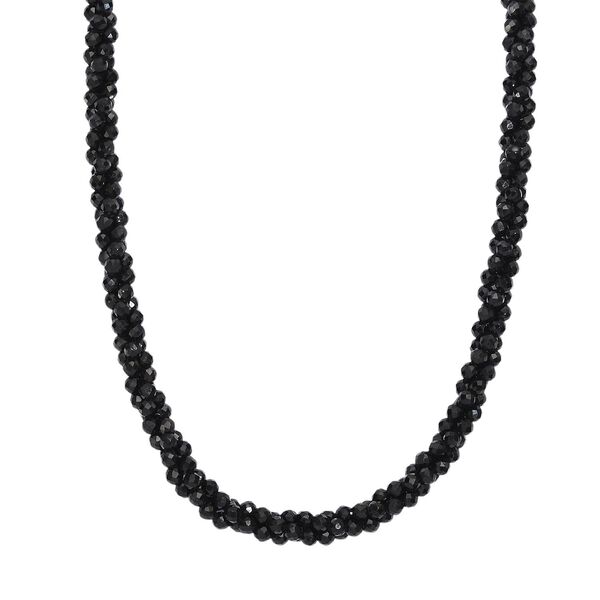 D'Joy schwarze Spinell 45cm Halskette - 80 ct. image number 0