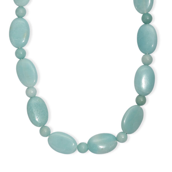 EverTrue Amazonit 45+2,5cm Halskette - 210 ct.