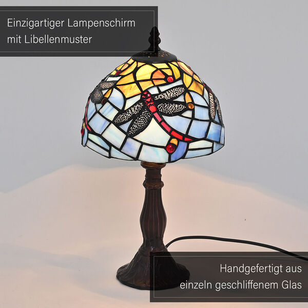 Art-Décor Lampe im Tiffany-Stil image number 6