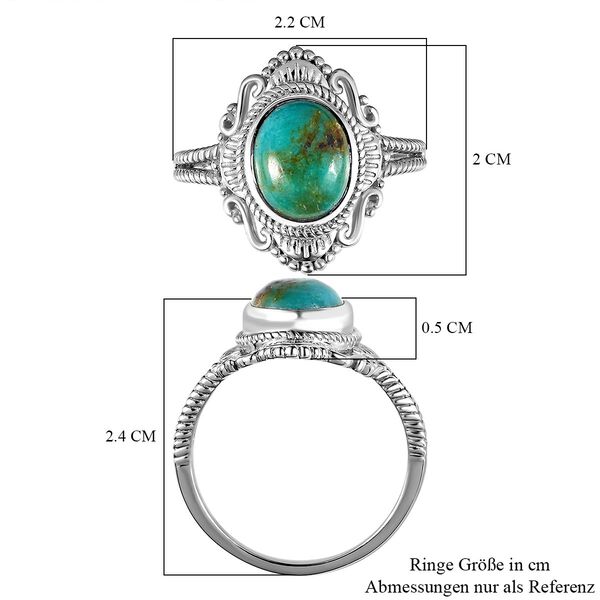 Sierra Nevada Türkis Ring - 2,69 ct. image number 7