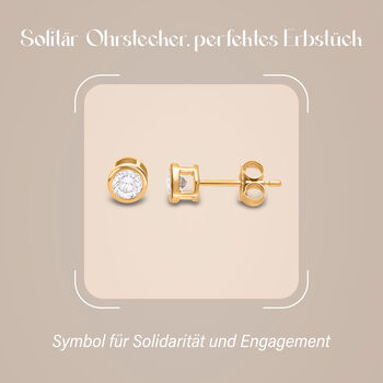 IGI zertifizierte VS Diamant Ohrringe in 585 Gold - 0,50 ct.