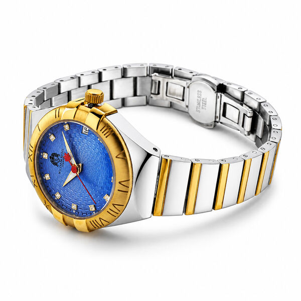 WILLIAM HUNT - Moissanit Uhren 21.5 cm Bicolor ca. 0,01 ct. image number 5
