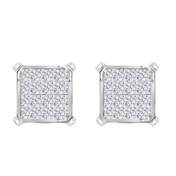 New York Kollektion - Wei&szlig;e Diamant Ohrringe, SI G-H, 585 Gold ca. 1.00 ct