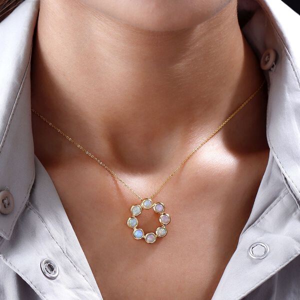 Nat&uuml;rlicher, &auml;thiopischer Opal-Anh&auml;nger - 1,33 ct. image number 2