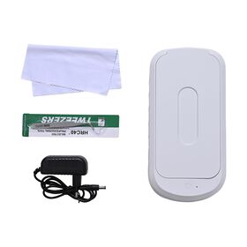 Ultraschallreinigungsgerät für Brillen, 24W, 600ml, 24,5x12,2x7cm, weiß