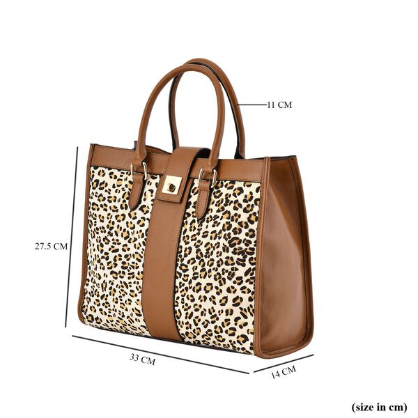 LA MAREY Cabrio-Tasche aus echtem Leder mit 120cm Schulterriemen image number 7