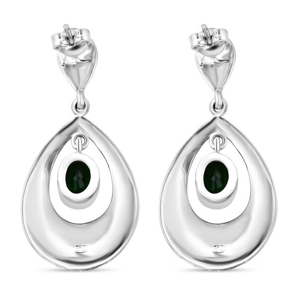 Royal Bali Kollektion - Natürliche Chromdiopsid Ohrringe - 2,52 ct. image number 4