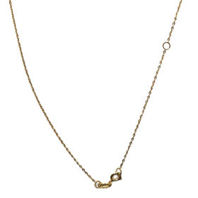LONDON CLOSE OUT- Gehämmerte Belcher-Kette in  375 Gelbgold, 45 cm