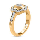 Moissanit Ring - 0,71 ct. image number 4