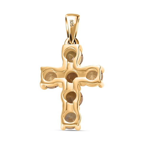 AA Nat&uuml;rlicher goldener Tansanit-Anh&auml;nger - 1,03 ct. image number 4