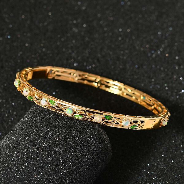 AA natürlicher, äthiopischer Welo Opal-Armreif, 19 cm - 1,41 ct. image number 7