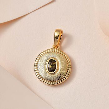 AA nat&uuml;rlicher, goldener Tansanit-Anh&auml;nger - 0,24 ct.