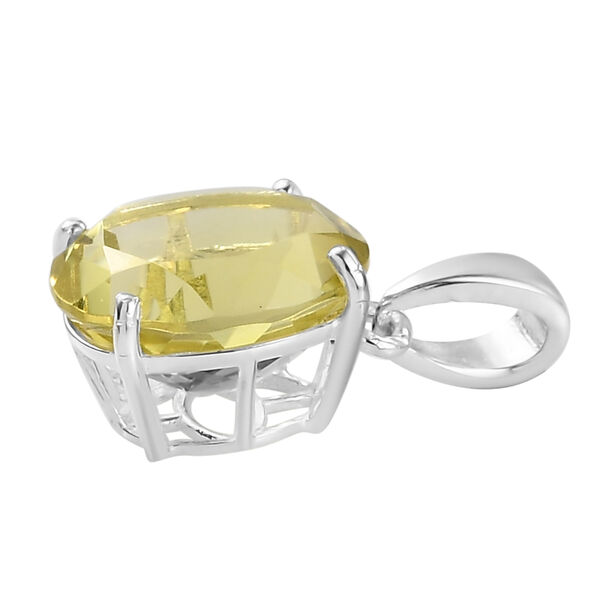 Ouro Verde-Quarz Anhänger - 4,58 ct. image number 4