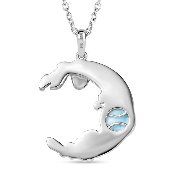 EVER TRUE Larimar Schmuckset ca. 50 cm ca. 1,57 ct. image number 4