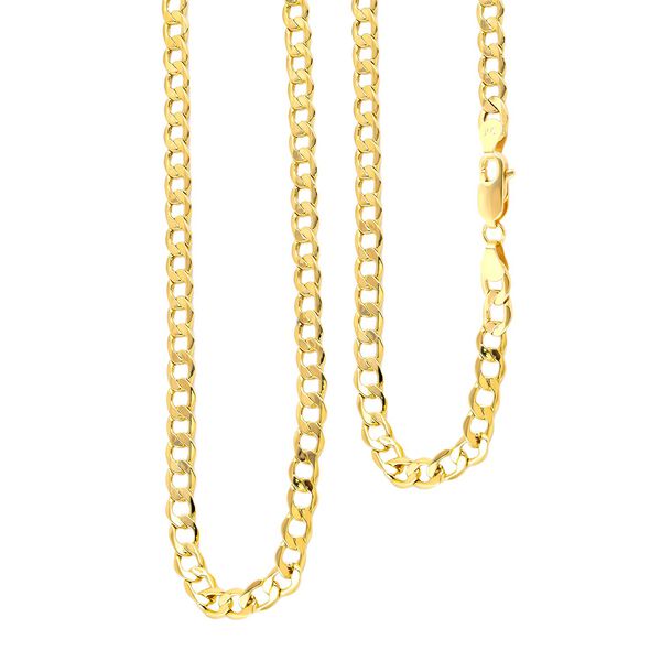 Panzer-Halskette in 375 Gold, 7,93g