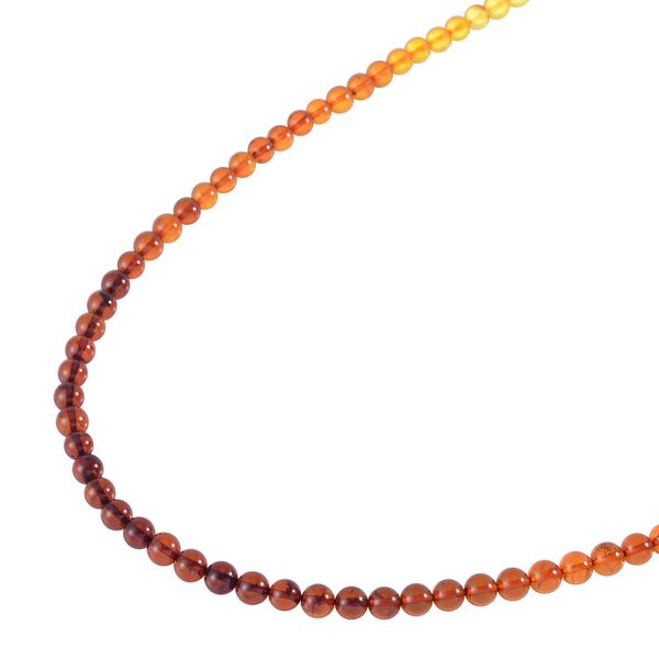 Baltische Bernstein-Perlen-Halskette, 50cm - 60,30 ct. image number 3