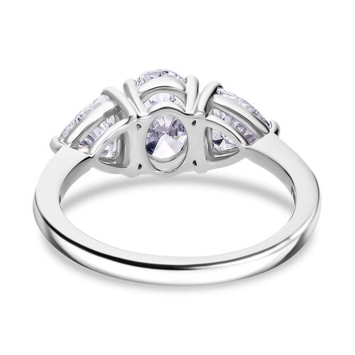 LUXURIANT DIAMOND- SGL zertifizierter VS-EF Labor Diamant Ring in 950 Platin - 2 ct. image number 4