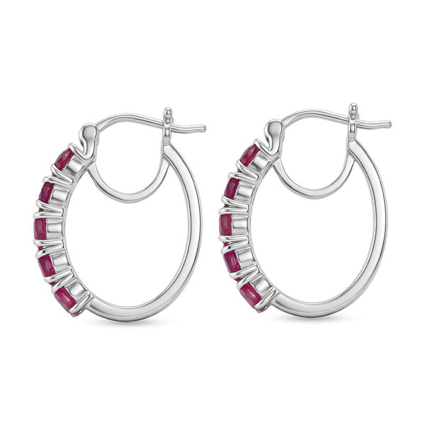 EverTrue afrikanische Rubin Ohrringe - 2,82 ct. image number 3