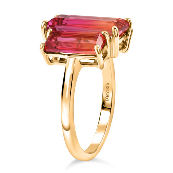 D'Joy Sunset Triplett Quarz Ring - 5 ct. image number 4