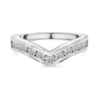 LUXURIANT DIAMOND - Lab Grown Diamant SI-GH Ring 925 Silber rhodiniert (Gr&ouml;&szlig;e 18.00) ca. 1.17 ct