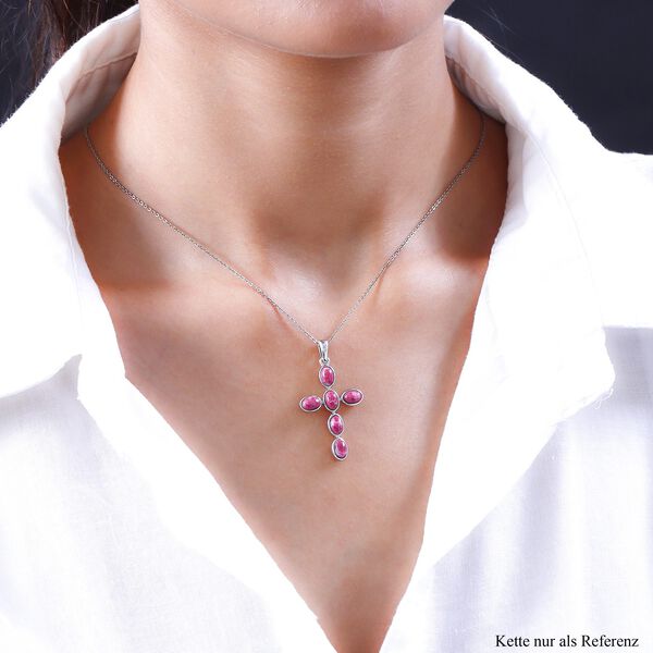 Norwegischer Thulit- Anh&auml;nger - (4,34 ct.) image number 2