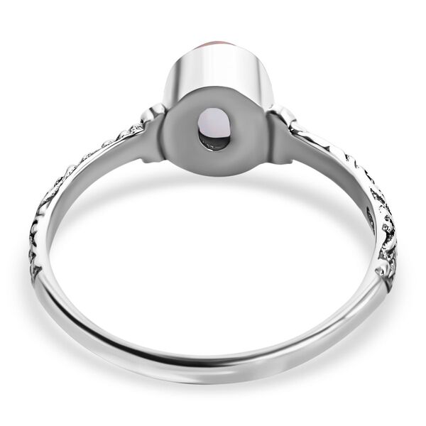 Royal Bali Kollektion - Natürlicher, äthiopischer Welo Opal Ring 925 Silber (Größe 16.00) ca. 0.82 ct image number 4