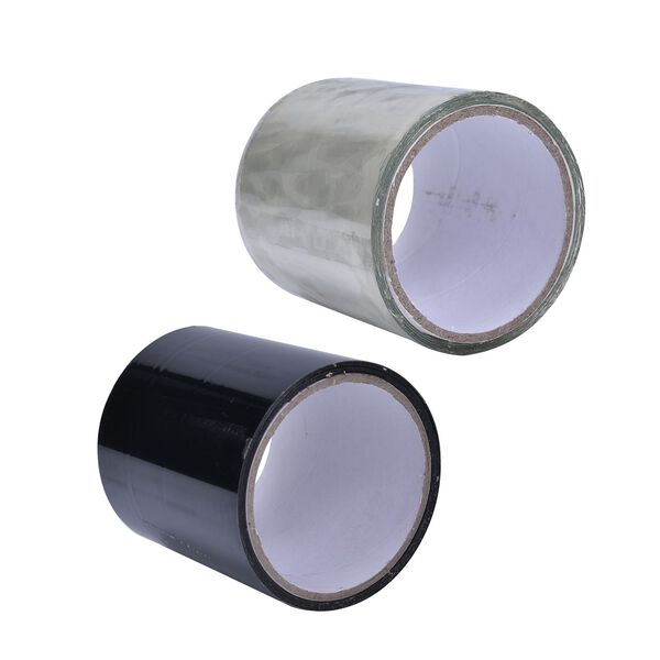 Klebeband, gummiert und wasserfest, schwarz und transparent image number 3