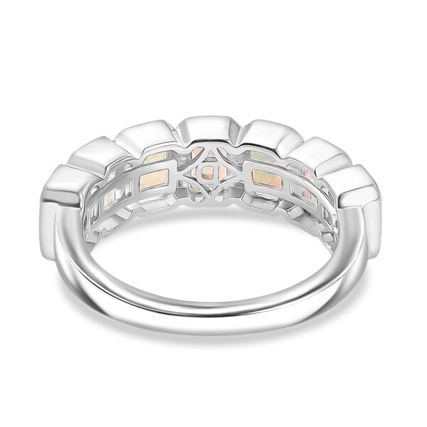 D'Joy AA nat&uuml;rlicher, &auml;thiopischer Welo Opal Ring, 925 Silber platiniert - 1,58 ct. image number 6