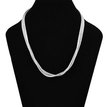 925 Silber Halskette ca. 150 cm ca. 54,10g