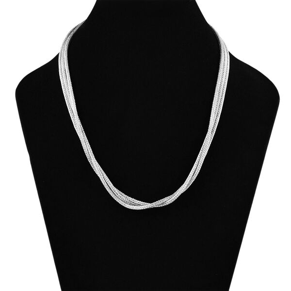 925 Silber Halskette ca. 150 cm ca. 54,10g image number 2