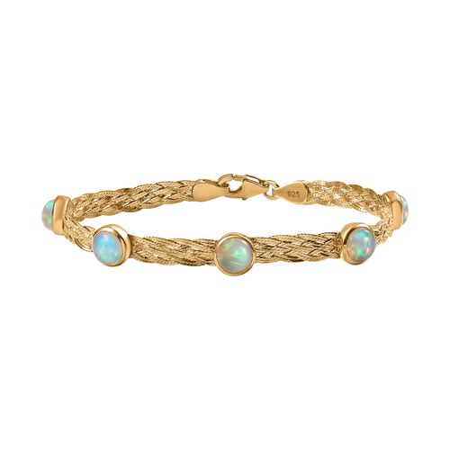 AA natürliches, äthiopisches Welo Opal Armband, 19 cm - 8,15 ct. image number 0