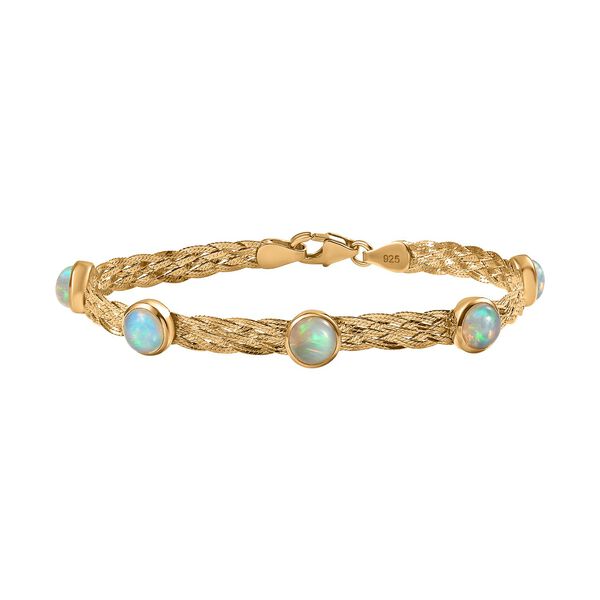 AA natürliches, äthiopisches Welo Opal Armband, 19 cm - 8,15 ct. image number 0