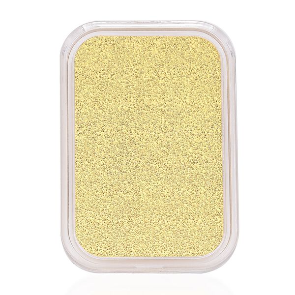 EXKLUSIVES GESCHENK - 999er Goldplatte mit Rosen-Motiv image number 3