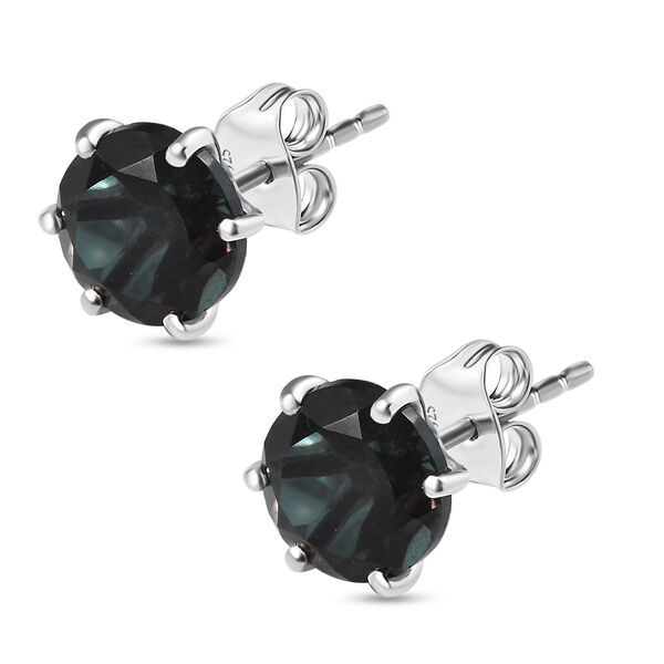 Alexandrit Triplett Quarz Ohrringe - 4,36 ct. image number 3