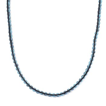 Flexible blaue Howlith Halskette - 80 ct.