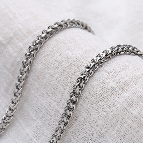 Halskette ca. 60 cm Edelstahl image number 2