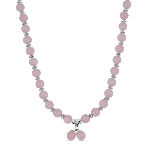 Rosenquarz Schmuckset 925 Silber Antik-silber-Plattierung und Legierung Antik-silber-Plattierung ca. 300.00 ct image number 4