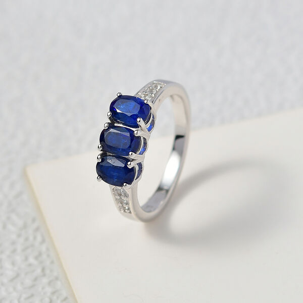 D’Joy AA Kyanit und Zirkon Ring - 2 ct. image number 2