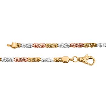 D'Joy Royal Bali- Dreifarbiges 19cm byzantinisches Armband