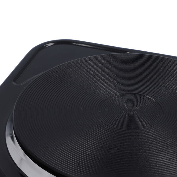 HOMESMART - Einzelkochfeld 1000 Watt, Gr&ouml;&szlig;e 20,88x20,88x6,99 cm, Schwarz image number 5